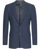 Herren-Sakko SF Premium mikrodessin blau 