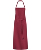 Latzschürze 77x110 vichy karo bordeaux 