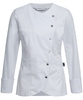 D-Kochjacke asymmetr. RF weiss 