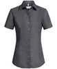 Damen-Bluse 1/2 RF Basic anthrazit  