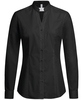 D-Stehkragenbluse 1/1 RF schwarz  