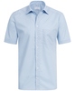Herren-Hemd 1/2 RF Basic light blue denim 