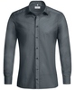 Herren-Hemd 1/1 SF Basic anthrazit  