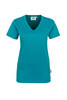 HAKRO Damen V-Shirt Classic smaragd 