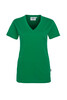 HAKRO Damen V-Shirt Classic kellygrün 