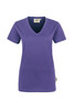 HAKRO Damen V-Shirt Classic lavendel 