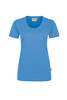 HAKRO Damen T-Shirt Classic malibublau 