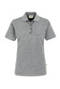 HAKRO Damen Poloshirt Classic grau meliert 