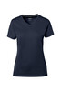 HAKRO Cotton Tec Damen V-Shirt tinte 
