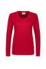 HAKRO Damen Longsleeve Classic rot 