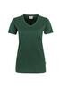 HAKRO Damen V-Shirt Mikralinar® tanne 