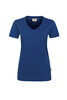 HAKRO Damen V-Shirt Mikralinar® ultramarinblau 