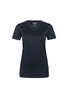HAKRO Damen V-Shirt COOLMAX® tinte 