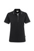 HAKRO Damen Poloshirt Casual schwarz 