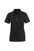 HAKRO Damen Poloshirt COOLMAX® schwarz 