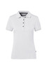 HAKRO Cotton Tec Damen Poloshirt Weiss 