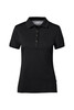 HAKRO Cotton Tec Damen Poloshirt schwarz 