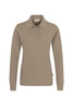 HAKRO Damen Longsleeve-Poloshirt Mikralinar® khaki 