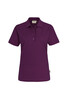 HAKRO Damen Poloshirt Mikralinar® aubergine 
