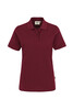 HAKRO Damen Poloshirt Top weinrot 