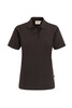 HAKRO Damen Poloshirt Top schokolade 