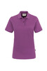 HAKRO Damen Poloshirt Top mikrodessin blau 