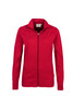 HAKRO Damen Interlockjacke rot 