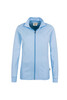 HAKRO Damen Interlockjacke eisblau 