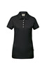 HAKRO Damen Poloshirt Bio-Baumwolle GOTS schwarz 