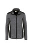 HAKRO Damen Strickfleecejacke Churchill anthrazit meliert 