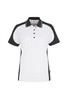 HAKRO Damen Poloshirt Contrast Mikralinar® Weiss 