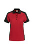 HAKRO Damen Poloshirt Contrast Mikralinar® rot 