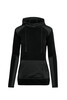 HAKRO Damen Kapuzen-Stretchfleece Morris schwarz 