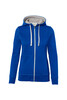 HAKRO Damen Kapuzenjacke Bonded royalblau 
