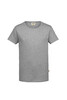 HAKRO T-Shirt Bio-Baumwolle GOTS grau meliert 