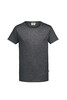 HAKRO T-Shirt Bio-Baumwolle GOTS anthrazit meliert 