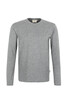 HAKRO Longsleeve Heavy grau meliert 