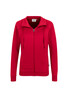 HAKRO Damen Sweatjacke Premium rot 