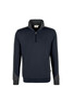 HAKRO Zip-Sweatshirt Contrast Mikralinar® tinte 