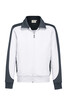 HAKRO Sweatjacke Contrast Mikralinar® Weiss 
