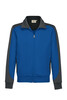 HAKRO Sweatjacke Contrast Mikralinar® royalblau 