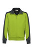 HAKRO Sweatjacke Contrast Mikralinar® kiwi 