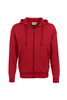 HAKRO Kapuzen-Sweatjacke Premium rot 