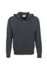 HAKRO Kapuzen-Sweatjacke Premium anthrazit 