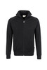 HAKRO Sweatjacke Premium schwarz 