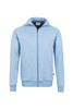HAKRO Sweatjacke Premium eisblau 