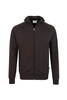 HAKRO Sweatjacke Premium schokolade 
