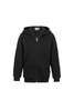 HAKRO Kinder Kapuzen-Sweatjacke Premium schwarz 