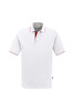 HAKRO Poloshirt Casual Weiss 