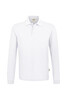 HAKRO Longsleeve-Poloshirt Mikralinar® Weiss 